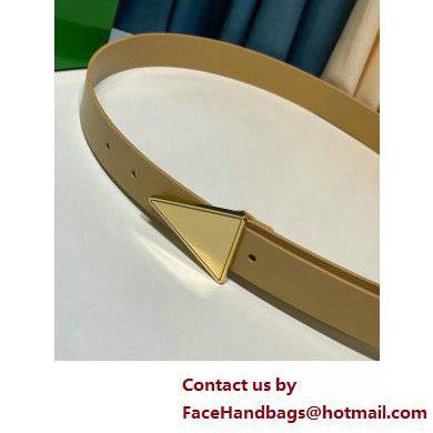 Bottega Veneta Width 2.5cm leather triangle belt 27 - Click Image to Close