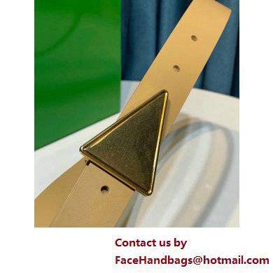 Bottega Veneta Width 2.5cm leather triangle belt 27 - Click Image to Close