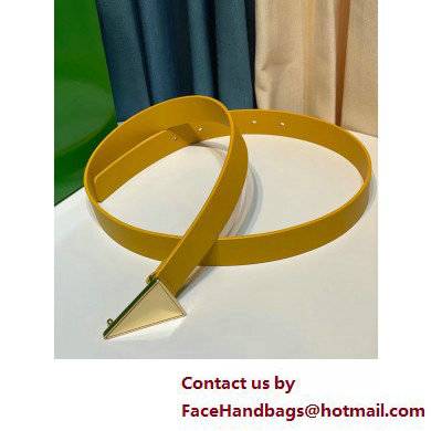 Bottega Veneta Width 2.5cm leather triangle belt 30 - Click Image to Close