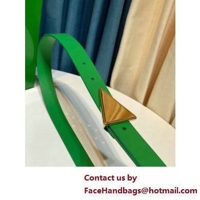 Bottega Veneta Width 2.5cm leather triangle belt 33 - Click Image to Close