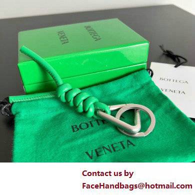 Bottega Veneta triangle leather key ring 01