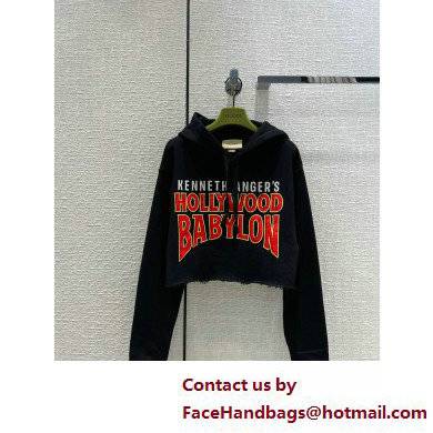 GUCCI Cotton cropped sweatshirt 2022 - Click Image to Close