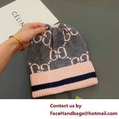 GUCCI GG KNIT HAT PINK 2022 - Click Image to Close