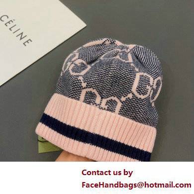GUCCI GG KNIT HAT PINK 2022 - Click Image to Close