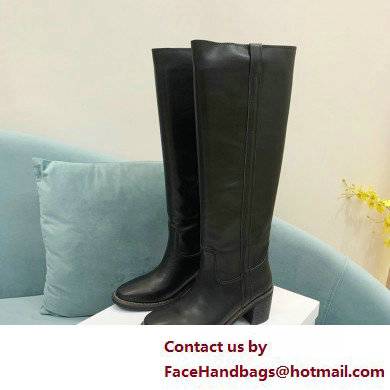 Isabel Marant Heel 6.5cm SEENIA LEATHER boots Black 2022