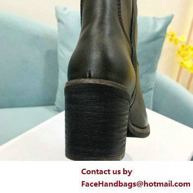 Isabel Marant Heel 6.5cm SEENIA LEATHER boots Black 2022 - Click Image to Close