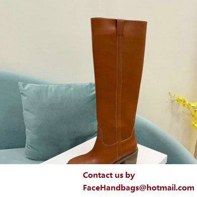Isabel Marant Heel 6.5cm SEENIA LEATHER boots Brown 2022