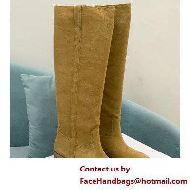 Isabel Marant Heel 6.5cm SEENIA LEATHER boots Suede Camel 2022