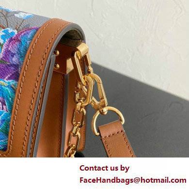 Louis Vuitton Canvas Dauphine MM Bag M21266 buttercup floral pattern