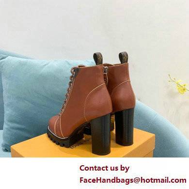 Louis Vuitton Heel 9.5cm Star Trail Ankle Boots 01 2022 - Click Image to Close