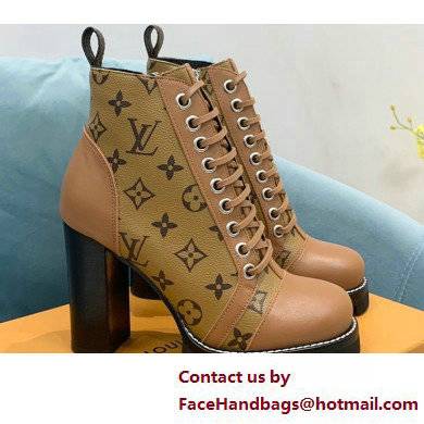 Louis Vuitton Heel 9.5cm Star Trail Ankle Boots 02 2022 - Click Image to Close