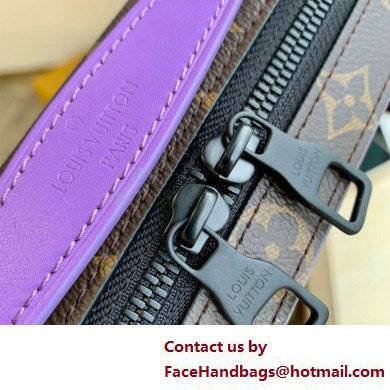 Louis Vuitton Monogram Canvas Handle Soft Trunk Bag M46264 Purple