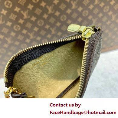 Louis Vuitton Monogram Canvas Nano Bucket Bag M81489 Brown