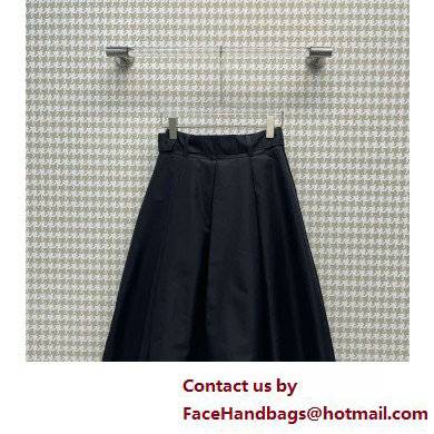 PRADA Re-Nylon circle skirt BLACK with a pouch 2022 - Click Image to Close