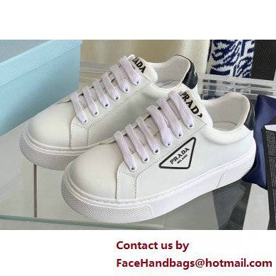 Prada Calfskin White Sneakers 05 2022