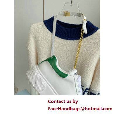 Prada Calfskin White Sneakers 11 2022 - Click Image to Close