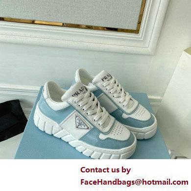 Prada Leather Sneakers 2EE378 05 2022 - Click Image to Close