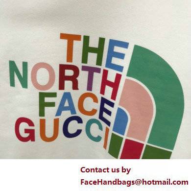 The North Face x Gucci cotton sweatshirt off white 2022 - Click Image to Close