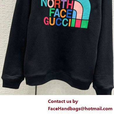The North Face x Gucci sweatshirt BLACK 2022