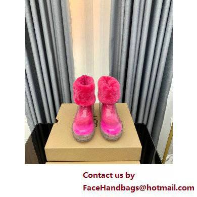UGG Drizlita Clear Waterproof Boots with Removable sheepskin sock Fuchsia 2022 - Click Image to Close
