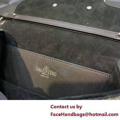 Valentino Garavani Loco embroidered small shoulder bag SILVER 2022 - Click Image to Close