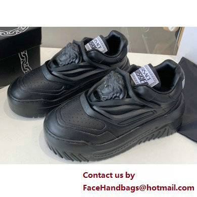 Versace La Medusa Odissea Sneakers Black 2022 - Click Image to Close