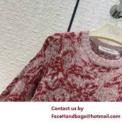 dior Red Technical Cashmere,Mohair and Silk Knit 2022 - Click Image to Close