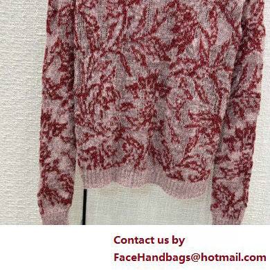 dior Red Technical Cashmere,Mohair and Silk Knit 2022 - Click Image to Close
