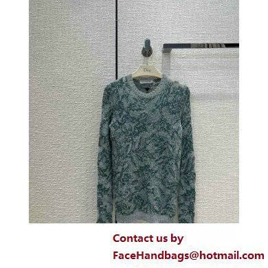 dior green Technical Cashmere,Mohair and Silk Knit 2022 - Click Image to Close