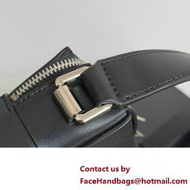 Bottega Veneta Cassette Small Intreccio leather Camera Bag Black