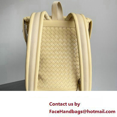 Bottega Veneta Intrecciato leather Backpack Bag Yellow
