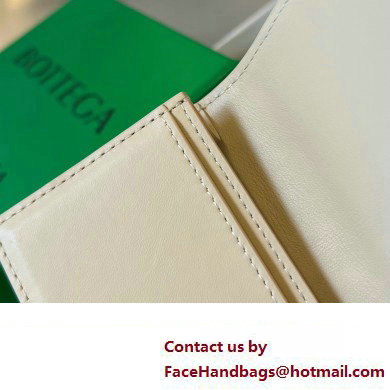 Bottega Veneta Intrecciato leather Business Card Case 605720 Beige