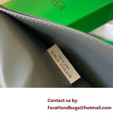 Bottega Veneta Intrecciato leather Long Wallet 676593 Gray