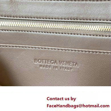 Bottega Veneta Intrecciato leather Small East/West Andiamo top handle Bag Coffee