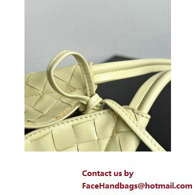 Bottega Veneta Small Solstice Intrecciato leather Shoulder Bag Yellow