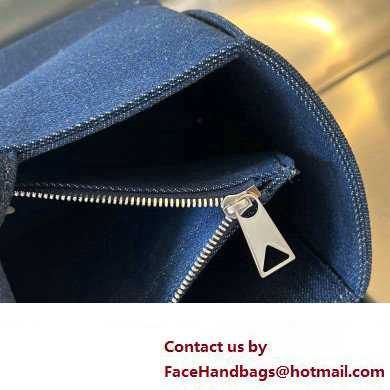 Bottega Veneta denim intreccio Medium Arco Tote bag 609175 - Click Image to Close