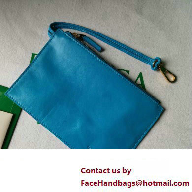 Bottega Veneta foulard Intreccio leather Mini Arco Tote bag with detachable strap Blue