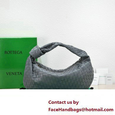 Bottega Veneta intrecciato leather small jodie shoulder bag thunder