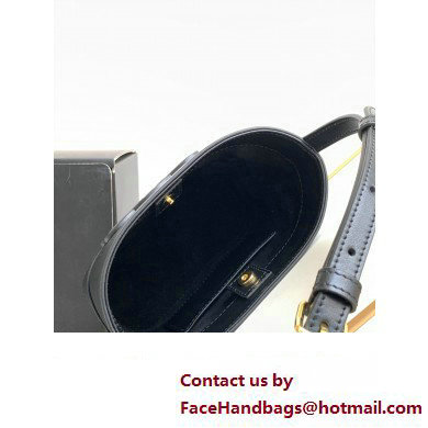Celine MINI BUCKET CUIR TRIOMPHE Bag in SMOOTH CALFSKIN 10L433 Black