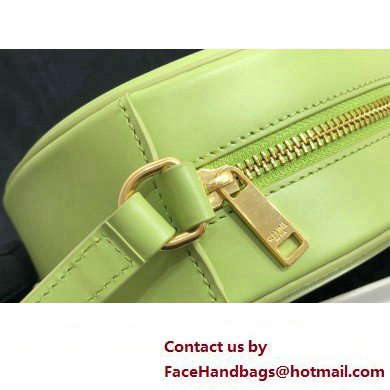 Celine OVAL BAG CUIR TRIOMPHE in SMOOTH CALFSKIN 198603 Light Green