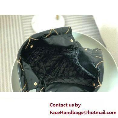 Chanel 22 Handbag in Shiny Calfskin black AS3261 2023 - Click Image to Close
