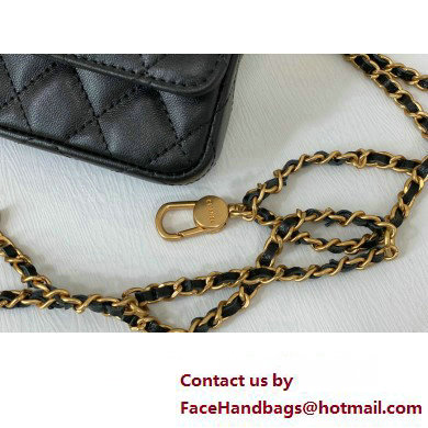 Chanel Belt Bag in Lambskin AP3427 black 2023