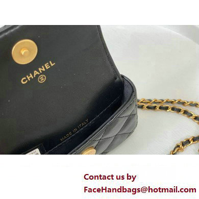 Chanel Belt Bag in Lambskin AP3427 black 2023 - Click Image to Close