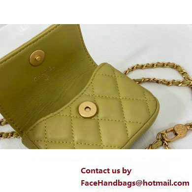 Chanel Belt Bag in Lambskin AP3427 green 2023 - Click Image to Close