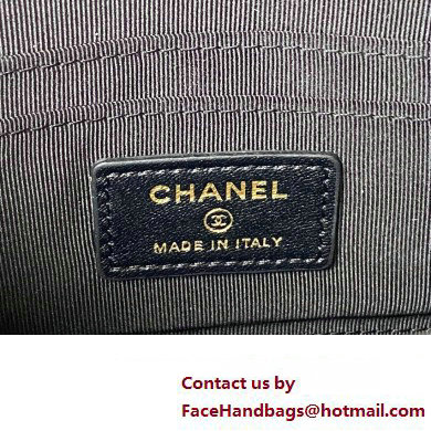 Chanel Clutch with Chain in Lambskin and Imitation Pearls AP3513 BLACK 2023