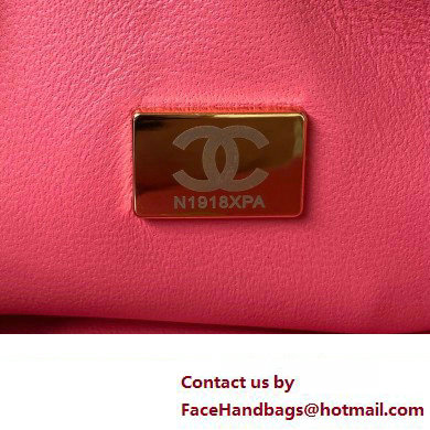 Chanel Mini Flap Bag with Top Handle AS4284 Pink 2023
