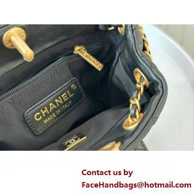 Chanel Small Backpack in Calfskin AS3947 black 2023