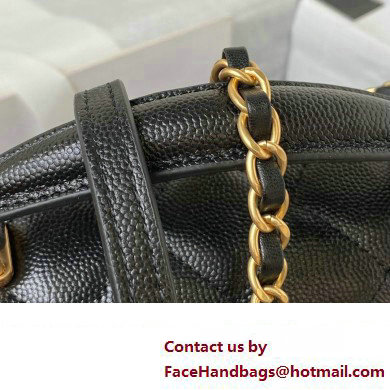 Chanel Small Flap Bag with Top Handle AS4286 Black 2023