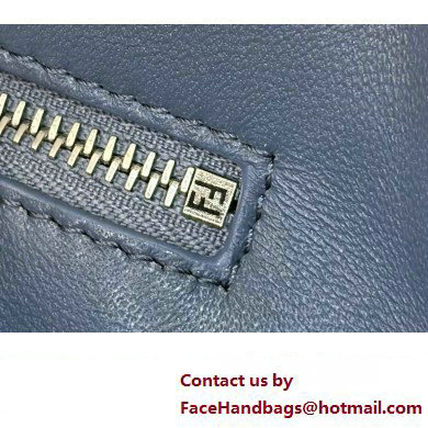 Fendi Peekaboo Mini bag in White and blue woven leather 2023