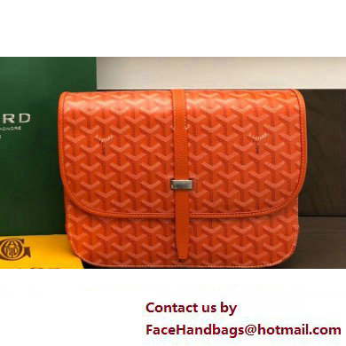 Goyard Belvedere MM Strap Bag Orange
